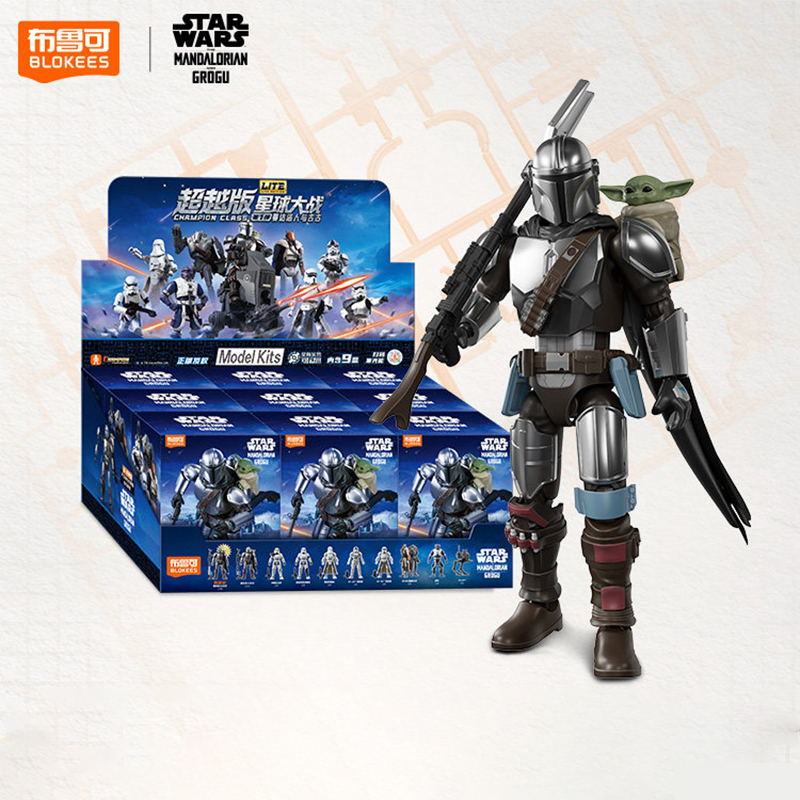 Model Kit Star Wars - บล็อกประกอบของแท้ 100% BLOKEES Star Wars Beyond