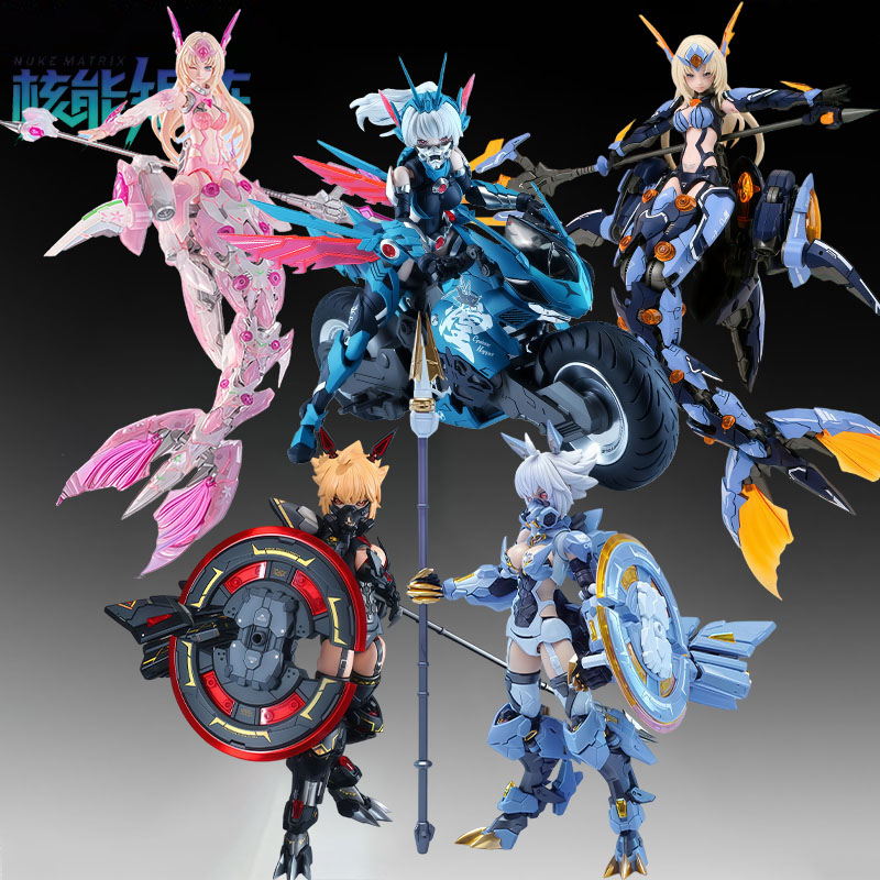 Model Kit Harley Quinn - NUKE MATRIX ชุดโมเดลต้นฉบับ ฮิวริเคน โลคัส &