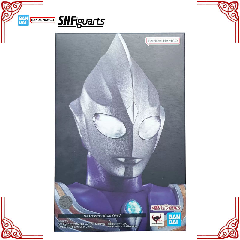 Model Kit Ultraman Tiga - ในสต็อกของแท้ Bandai Ultraman Model Kit SHF