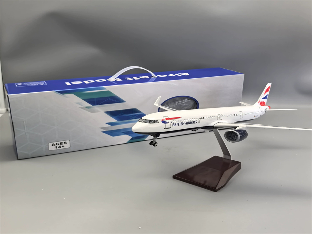 Model Kit Aircraft - เครื่องบินเรซิ่น 1/100 สเกล 321neo A321 Neo