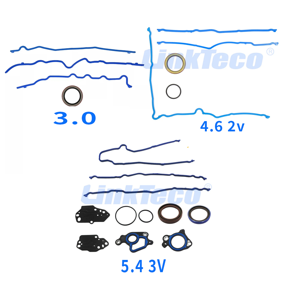 Model Kit V8 - ชิ้นส่วนเครื่องยนต์ Timing ปะเก็นฝาครอบชุด 3.0 4.6 2V