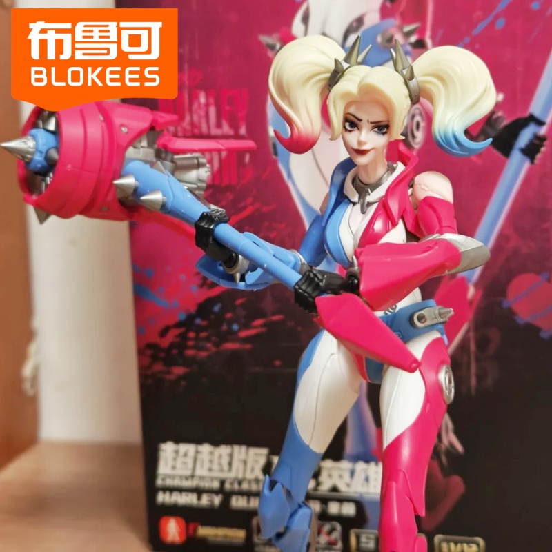 Model Kit Harley Quinn - ของแท้ Blokees Dc Heroes Harley Quinn