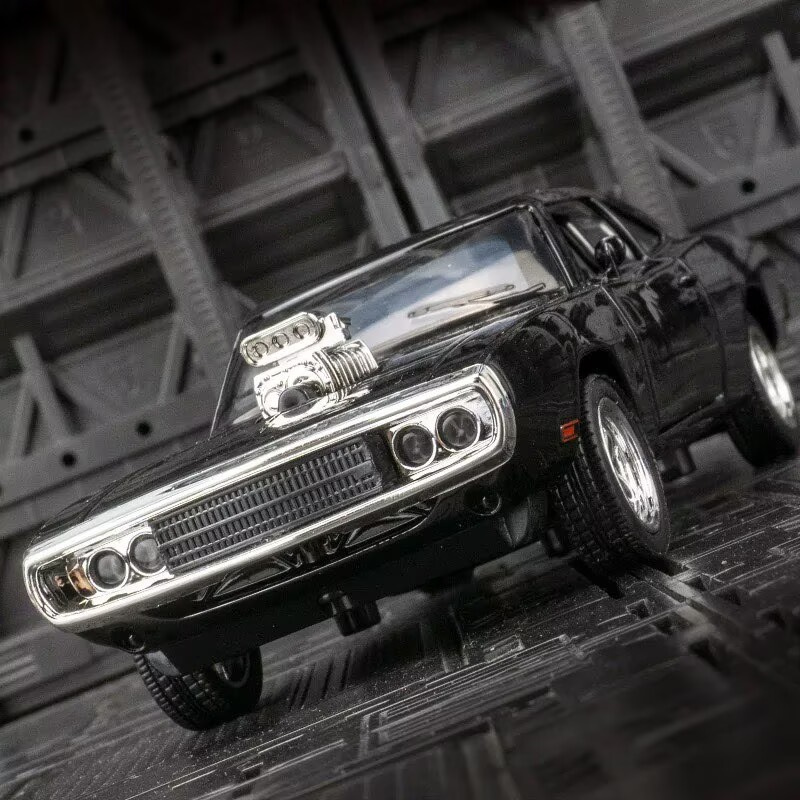 Model Kit Dodge Charger - รถโมเดลโลหะผสมดอดจ์ ชาร์จเจอร์ ขนาด 1/24 รถสปอร์ตแบบหล่อขึ้นรูป รถแข่งมัสเซิล