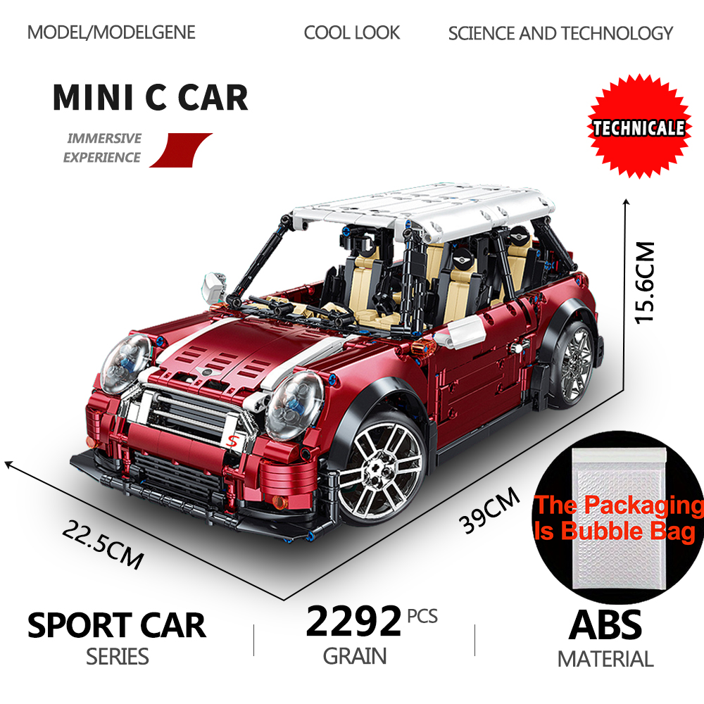 Model Kit Lamborghini - ที่มีชื่อเสียงคลาสสิกรถบล็อกอาคาร 1:10 ขนาด MINI Cupeer รถการวิเคราะห์อิฐเดสก์ท็อปตกแต่งประกอบของเล่นเด็กสําหรับของขวัญ