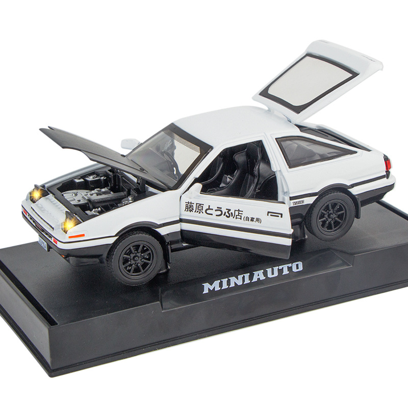 Model Kit Initial D - รถโมเดล Initial D AE86 ขนาด 1:32