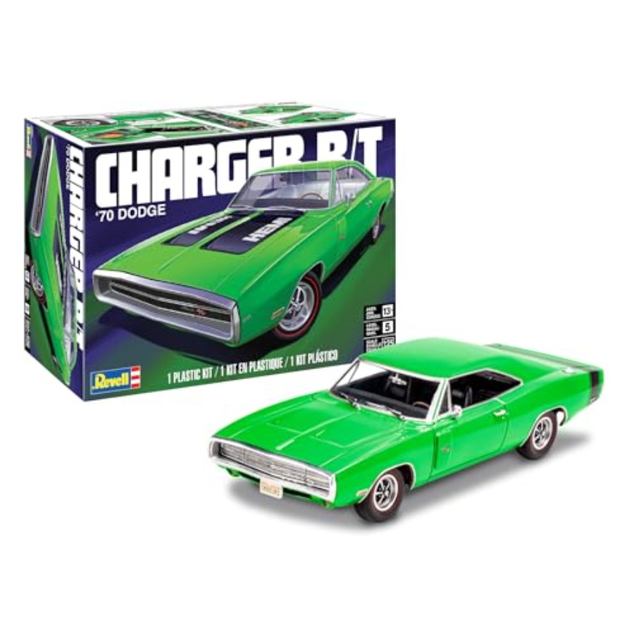 Model Kit Dodge Charger - ชุดประกอบโมเดลรถ Dodge Charger R/T ปี 1970