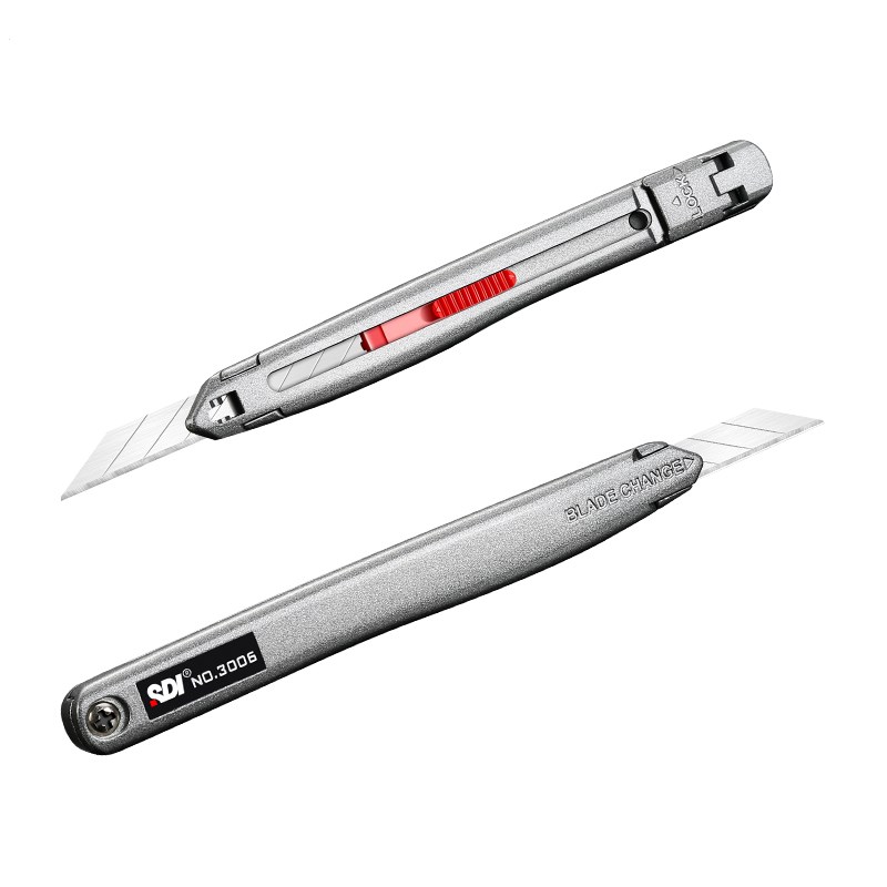Hobby Knife Blade - สังกะสีอัลลอยด์ยูทิลิตี้มีดตัดหนังแกะสลัก Unpacking Multifunctional มีดหัตถกรรมมีด30องศามุมเฉียบพลันใบมีดเครื่องเขียน
