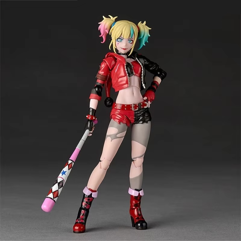 Model Kit Harley Quinn - ฮาร์ลีย์ ควินน์ อะเมซิ่ง ยามากุจิ ฟิกเกอร์แอคชั่นแบบขยับได้ ชุดประกอบโมเดล