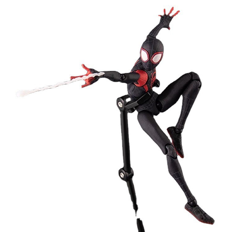 Model Kit Action Figure - ฟิกเกอร์แอ็คชั่น สไปเดอร์แมน ไมล์ส โมราเลส คอลเลคชั่นเซนติเนล มาร์เวล