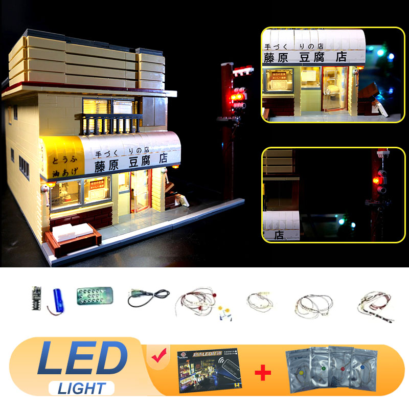 Model Kit Initial D - ชุดไฟ LED สำหรับ LEGO C61031 Initial