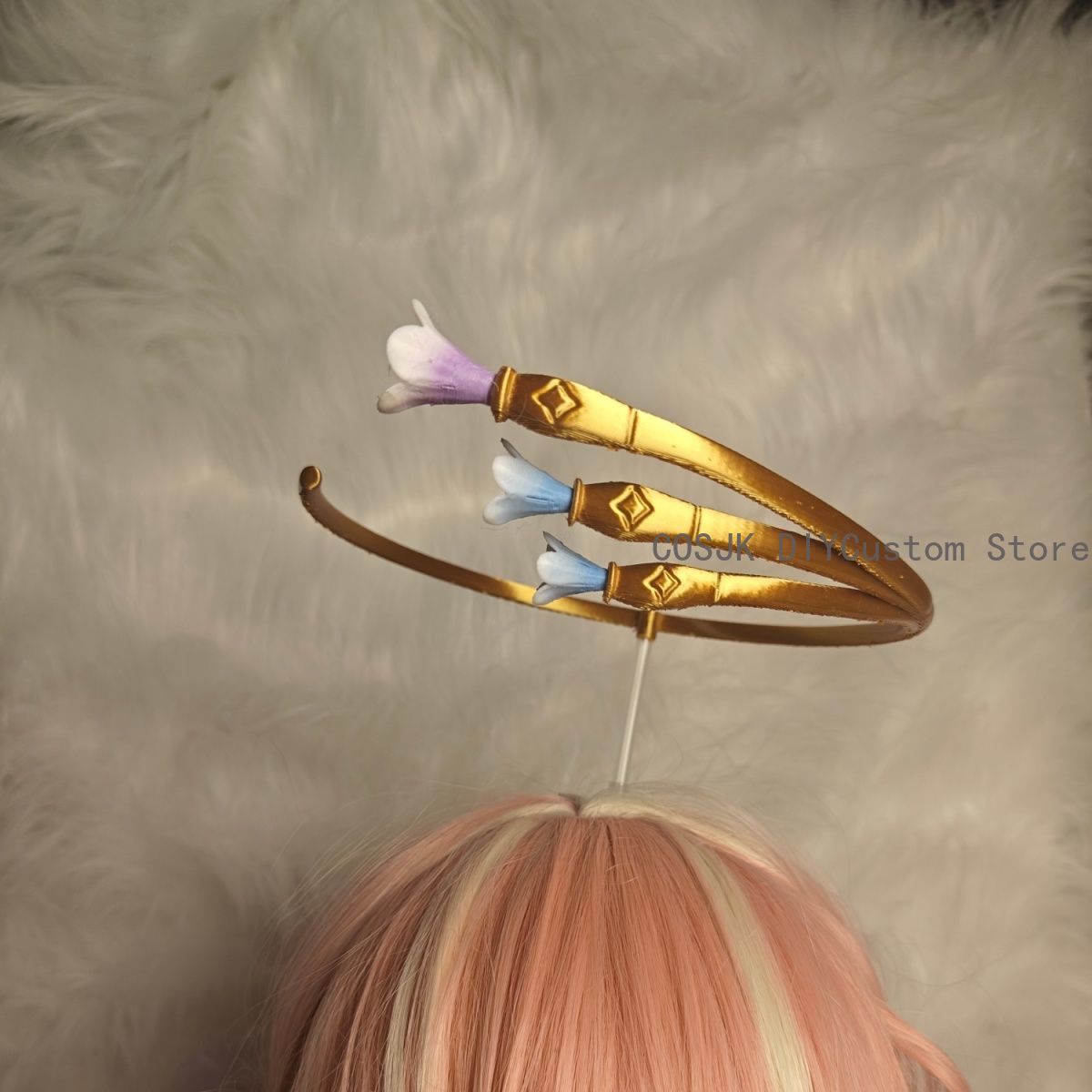 Model Kit Accessories - อุปกรณ์เสริมคอสเพลย์อนิเมะเกม Honkai Star Rail ชุดเครื่องประดับศีรษะแบบ Halo