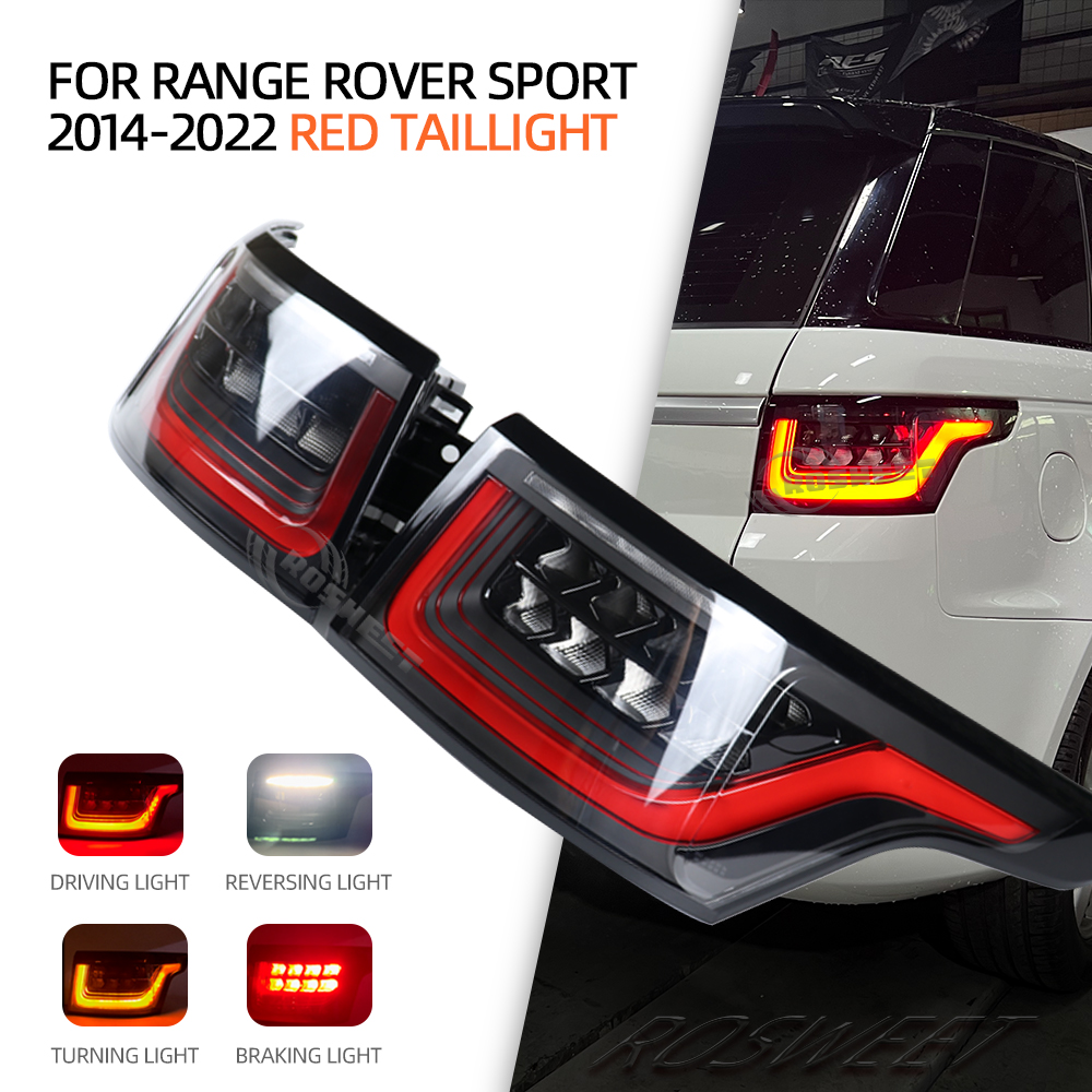 Model Kit Land Rover - ไฟท้ายซ้าย/ขวา 1 ชิ้น สำหรับรถยนต์แลนด์โรเวอร์ เรนจ์โรเวอร์ สปอร์ต