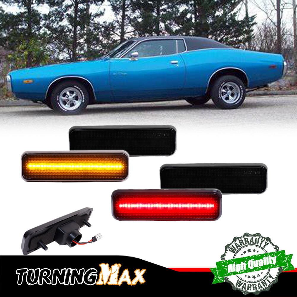 Model Kit Dodge Charger - ไฟหน้า/bemper belakang ไฟด้านข้างสำหรับเครื่องชาร์จ DART Aspen, สำหรับ