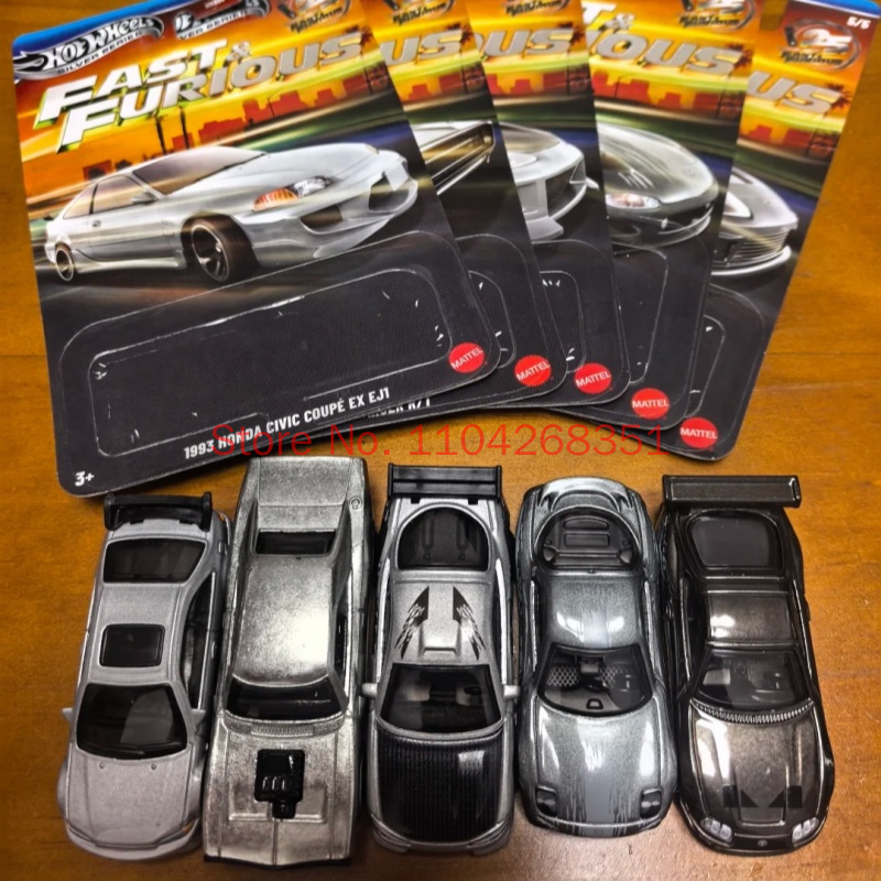Model Kit Dodge Charger - ฮอตวีลส์ HNR88-Q ฟาสท์แอนด์ฟิวเรียส,ฮอนด้า ซีวิค ดอดจ์ ชาร์จเจอร์