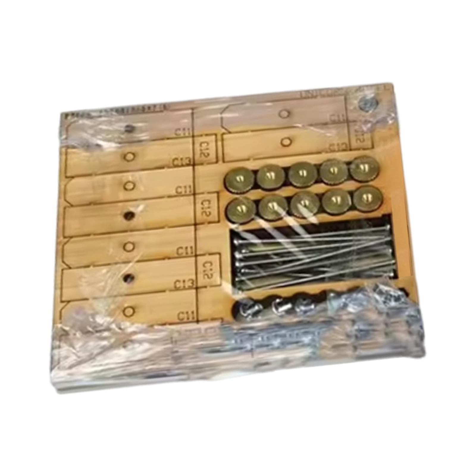 Model Kit Tools - แคลมป์ยึดแผ่นไม้สำหรับต่อเรือ แคลมป์ยึดสกรูไม้แบบใช้งานได้จริง คลิปยึดลำเรือ แคลมป์ยึดแบบยาว เครื่องมือสำหรับงานฝีมือ ชุดประกอบเอง