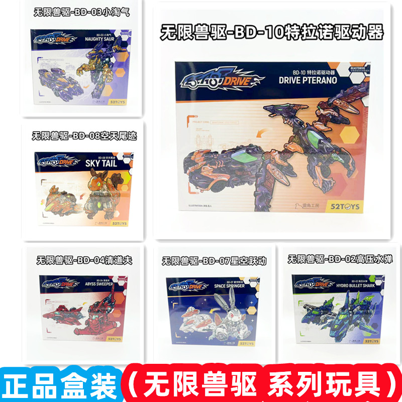 Model Kit Lizard - 52TOYS โมเดลของแท้ BEASTDRIVE CYCLOPS LIGHTING LIZARD