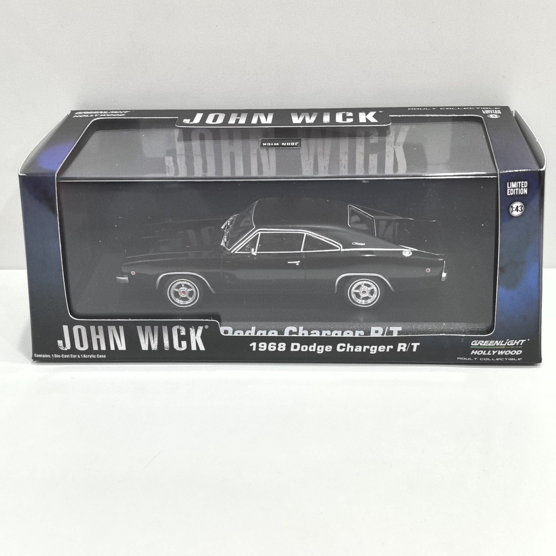 Model Kit Dodge Charger - โมเดลรถโลหะผสมไดแคสต์ สเกล 1/43 ดอดจ์ ชาร์จเจอร์ อาร์ที