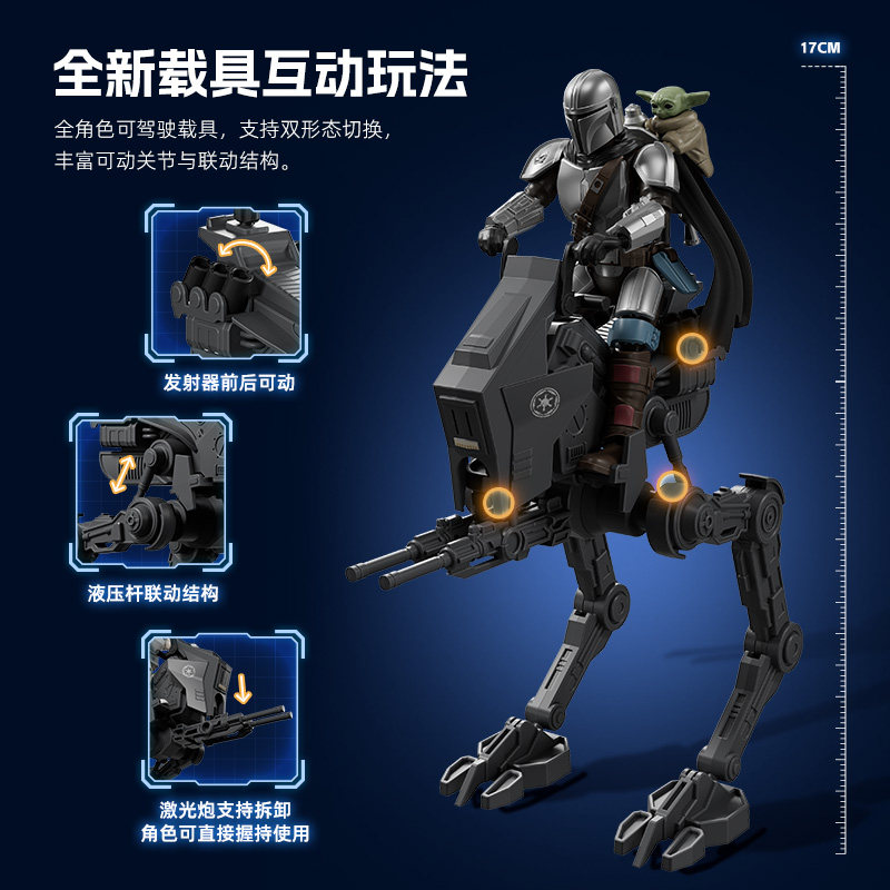 บล็อกประกอบของแท้ 100% BLOKEES - Model Kit Star Wars บทวิจารณ์และราคา