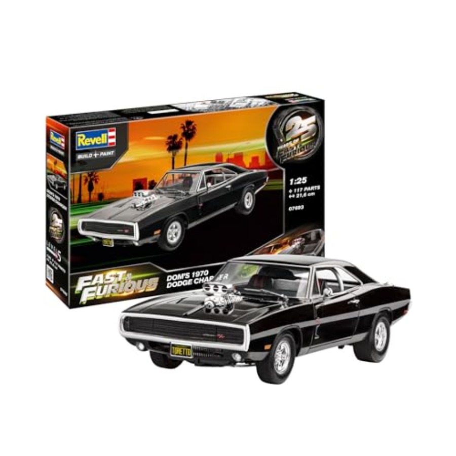 ชุดประกอบโมเดลรถ Dodge Charger - Model Kit Dodge Charger บทวิจารณ์และราคา