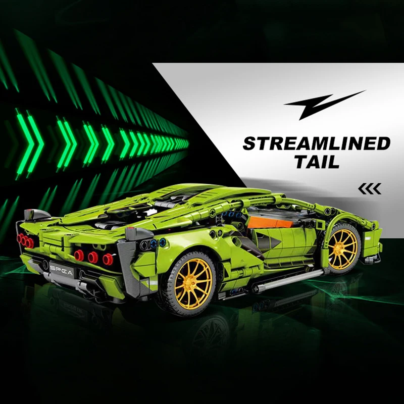 รถแข่งของเล่นบล็อกตัวต่อ lambo - Model Kit Lamborghini บทวิจารณ์และราคา
