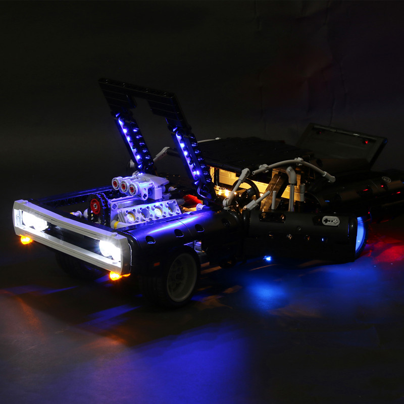 ชุดไฟ LED เหมาะสำหรับ LEGO Dom - Model Kit Dodge Charger บทวิจารณ์และราคา