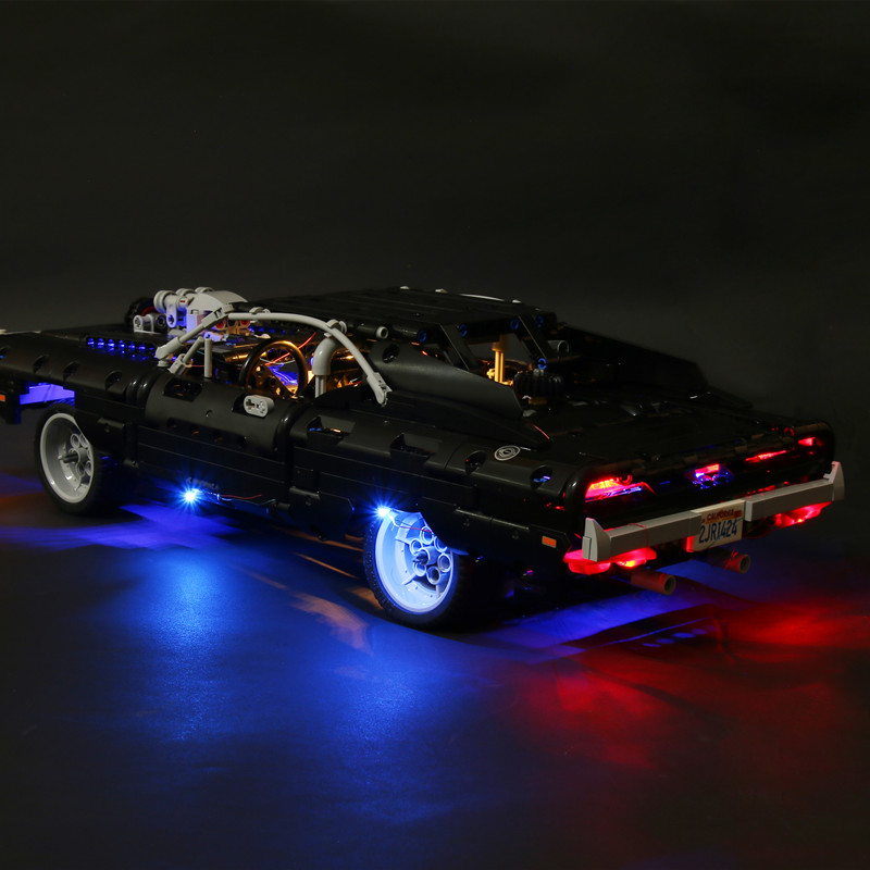 ชุดไฟ LED เหมาะสำหรับ LEGO Dom - Model Kit Dodge Charger บทวิจารณ์และราคา
