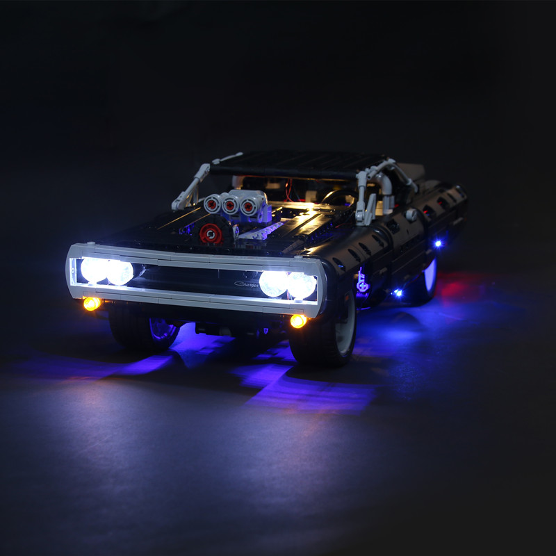 ชุดไฟ LED เหมาะสำหรับ LEGO Dom - Model Kit Dodge Charger บทวิจารณ์และราคา