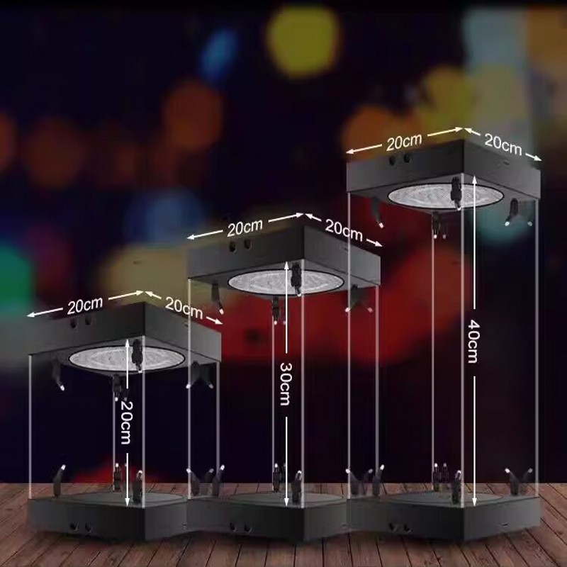 ประกอบหมุน LED 12in ตัวเลขรุ่น - Model Kit Display Case บทวิจารณ์และราคา