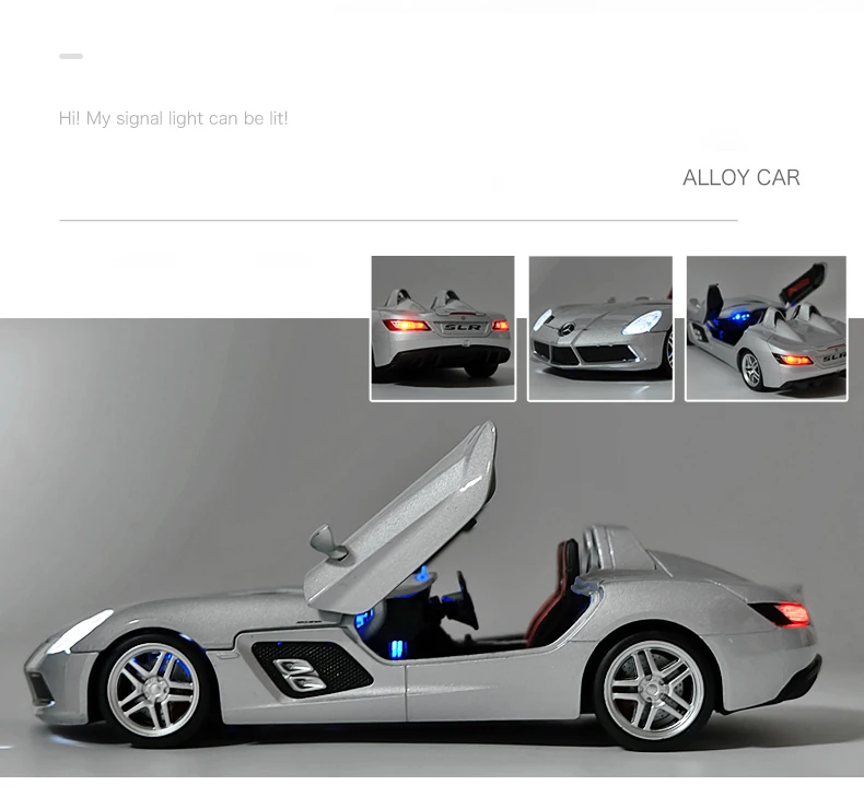 1:24 เมอร์เซเดส-เบนซ์ เอสแอลอา - Model Kit Lamborghini บทวิจารณ์และราคา