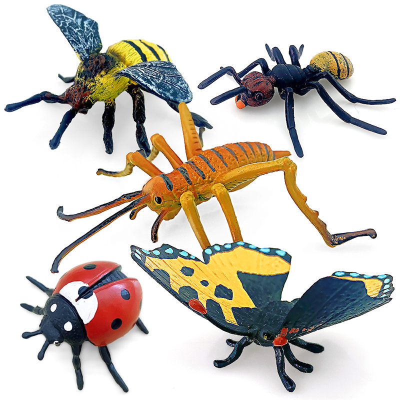 12ชิ้นแมลงป่าสัตว์ชุดโมเดลผีเส - Model Kit Lizard บทวิจารณ์และราคา