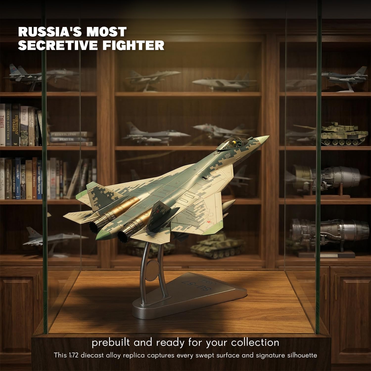 โมเดลเครื่องบิน SU-57 ขนาด 1/7 - Model Kit Aircraft บทวิจารณ์และราคา