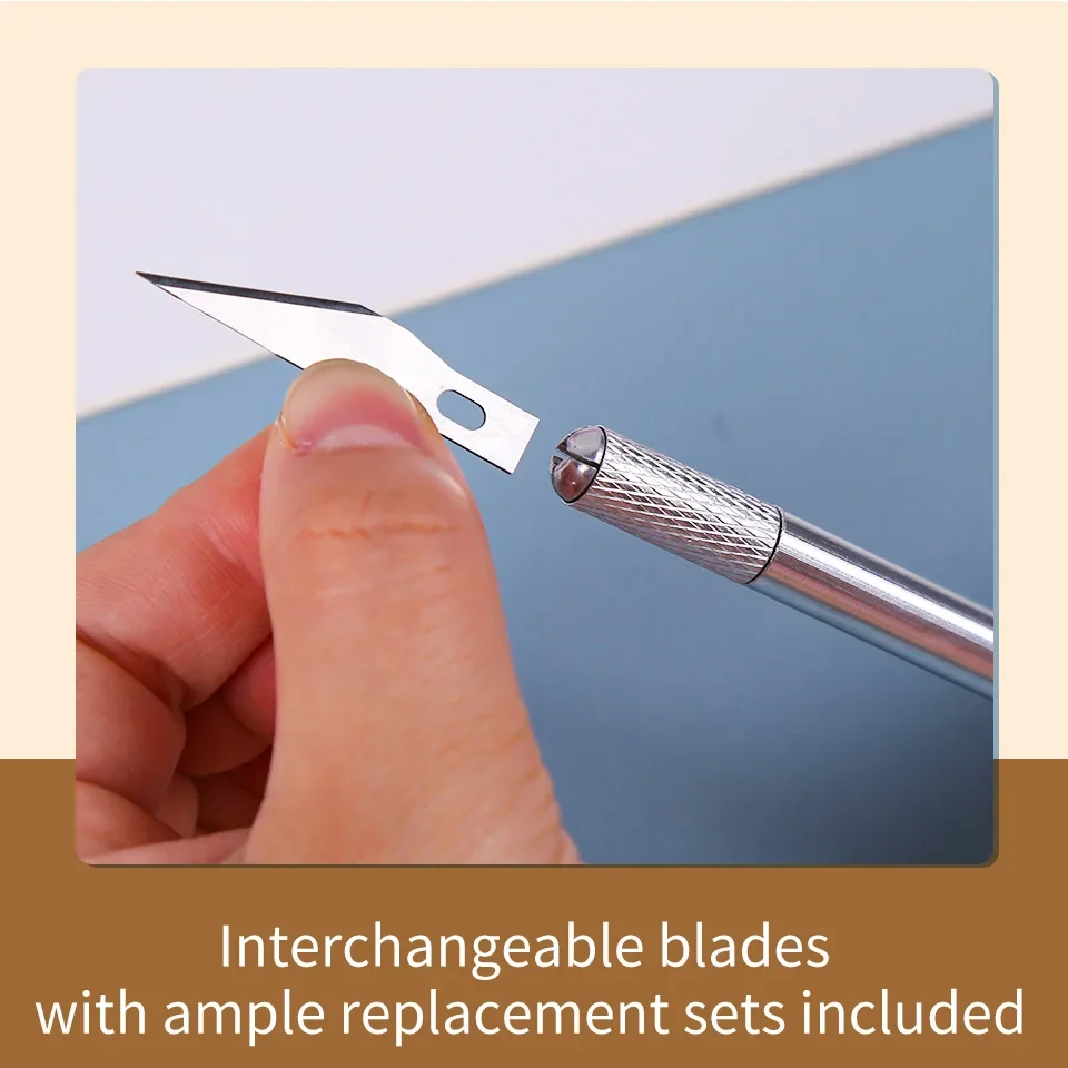 มีดแกะสลักไม้ ผลไม้ เครื่องมือ - Hobby Knife Blade บทวิจารณ์และราคา