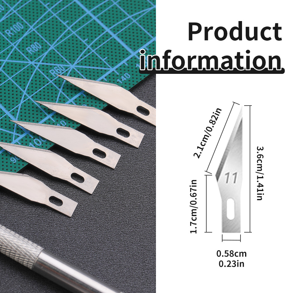 มีดแกะสลักไม้ ผลไม้ เครื่องมือ - Hobby Knife Blade บทวิจารณ์และราคา