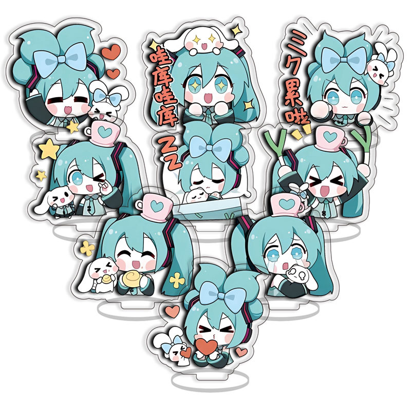 ชุดฟิกเกอร์อะคริลิกตั้งโต๊ะ ฮั - Model Kit Hatsune Miku บทวิจารณ์และราคา