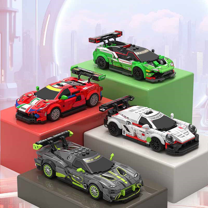 SEMBO กีฬารถบล็อกอาคาร MOC Rac - Model Kit Lamborghini บทวิจารณ์และราคา