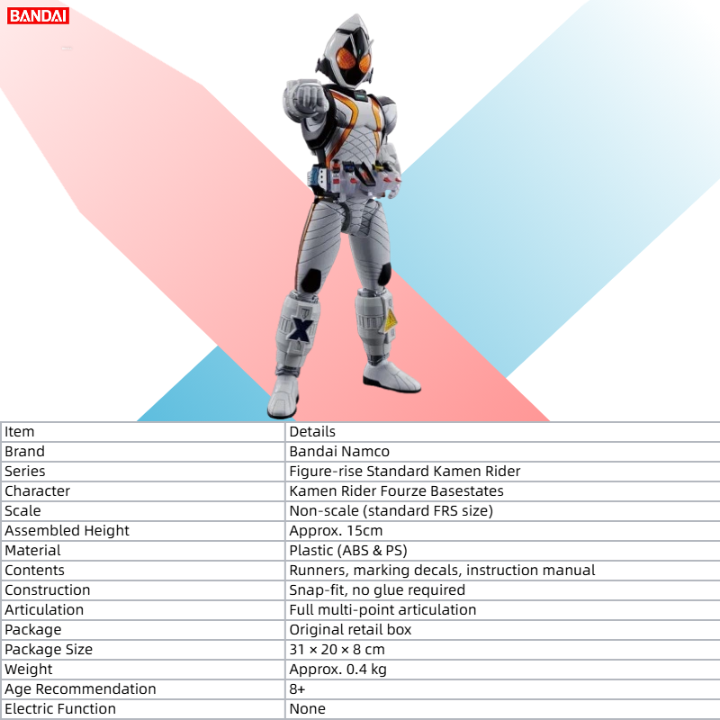 【มีสินค้าในสต็อก】Bandai Figure - Model Kit Kamen Rider บทวิจารณ์และราคา