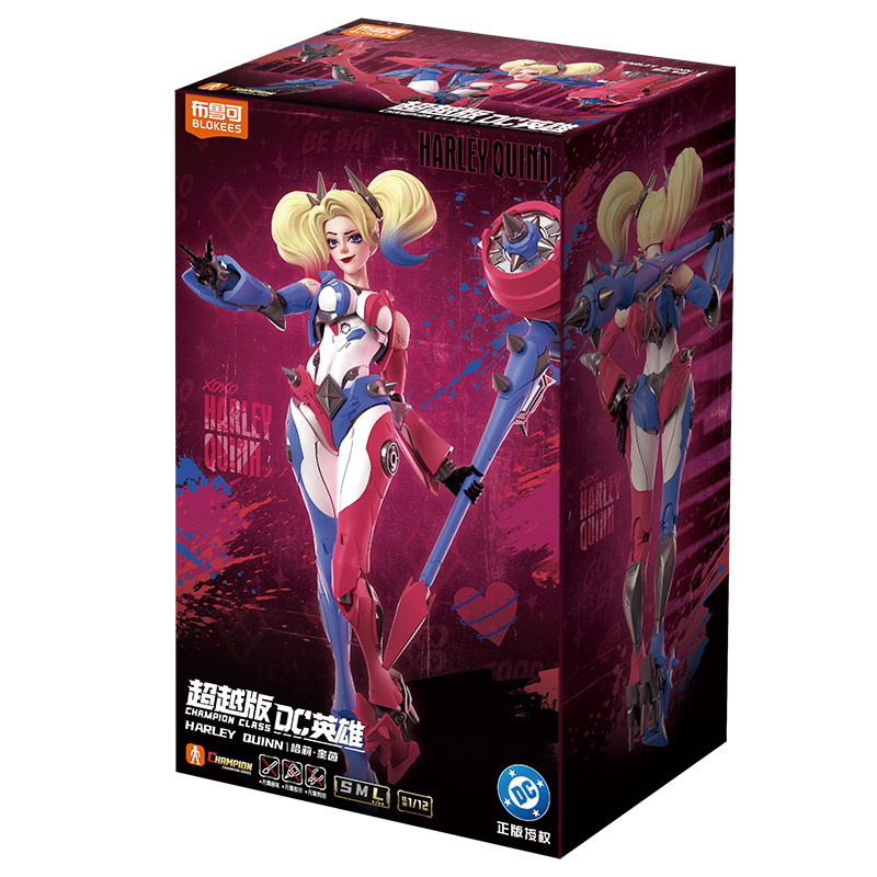 ของแท้ Blokees DC Heroes Beyon - Model Kit Harley Quinn บทวิจารณ์และราคา