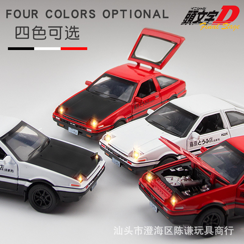 รถโมเดล Initial D AE86 ขนาด 1: - Model Kit Initial D บทวิจารณ์และราคา