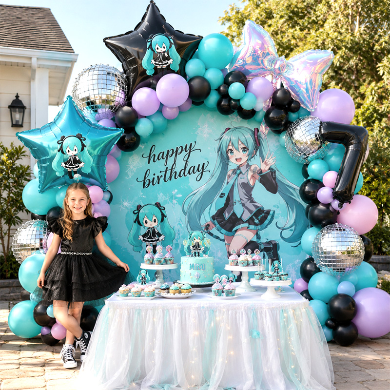 ชุดตกแต่งซุ้มลูกโป่งฮัตสึเนะ ม - Model Kit Hatsune Miku บทวิจารณ์และราคา