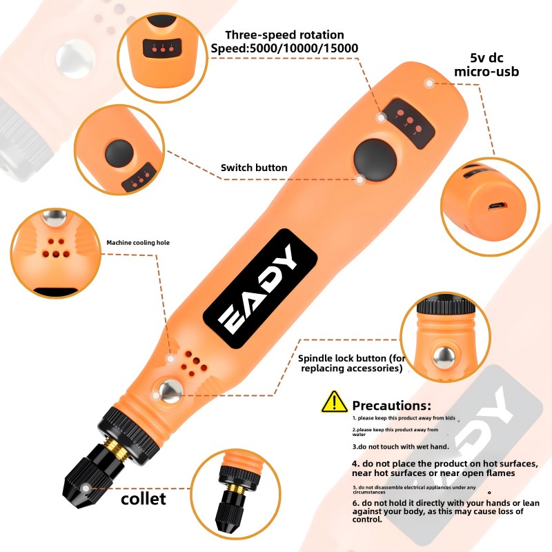 ชุดเครื่องมือโรตารี่ไร้สายแบบ  - Model Kit Tools บทวิจารณ์และราคา