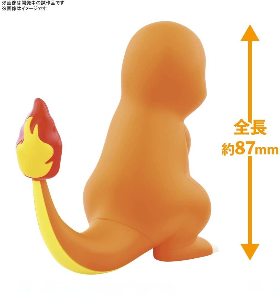 BANDAI Pokemon Plamo Collectio - Model Kit Quick Charmander บทวิจารณ์และราคา