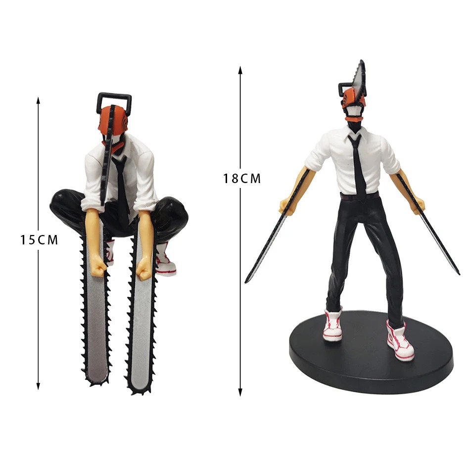 ฟิกเกอร์อนิเมะ Chainsaw Man ขน - Model Kit Action Figure บทวิจารณ์และราคา