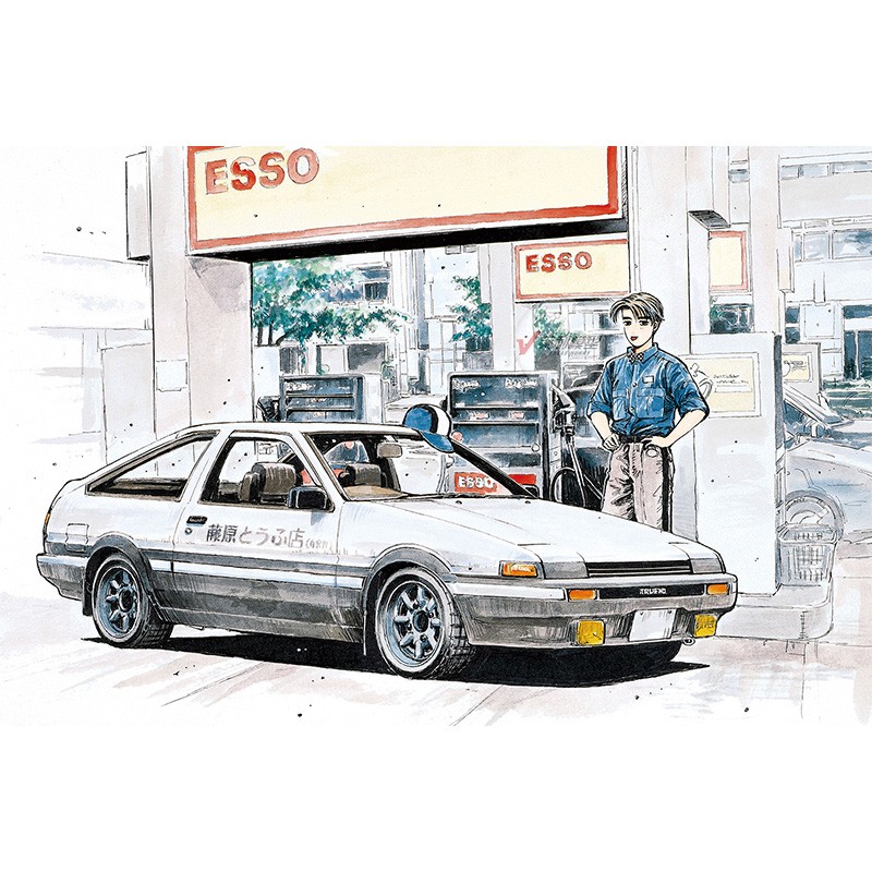 ประกอบสําเร็จรูปรุ่น Aoshima-0 - Model Kit Initial D บทวิจารณ์และราคา