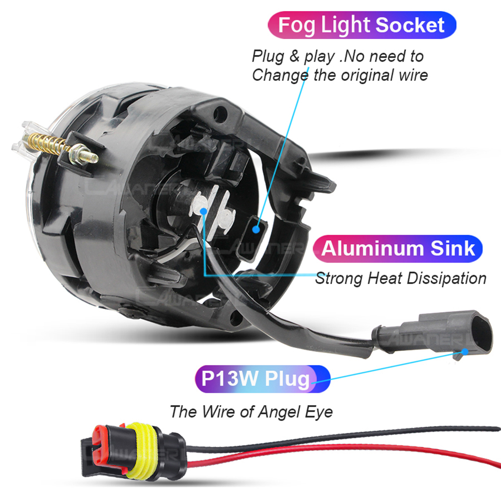 2 ชิ้น 30W รถ + ผู้โดยสาร LED  - Model Kit Land Rover บทวิจารณ์และราคา