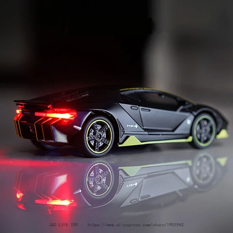 รถสปอร์ตโมเดล LP770 750 อัลลอย - Model Kit Lamborghini บทวิจารณ์และราคา