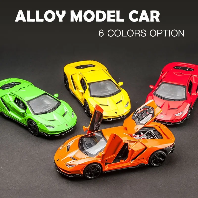 รถสปอร์ตโมเดล LP770 750 อัลลอย - Model Kit Lamborghini บทวิจารณ์และราคา