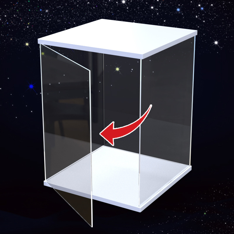 ตู้โชว์เชฟรอนสีขาวพรีเมี่ยมกล่ - Model Kit Display Case บทวิจารณ์และราคา