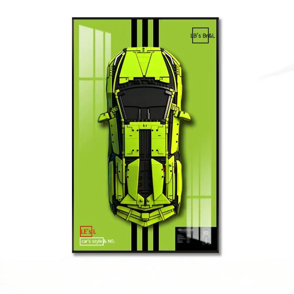 แท่นติดผนังสำหรับโชว์โมเดล LEG - Model Kit Lamborghini บทวิจารณ์และราคา