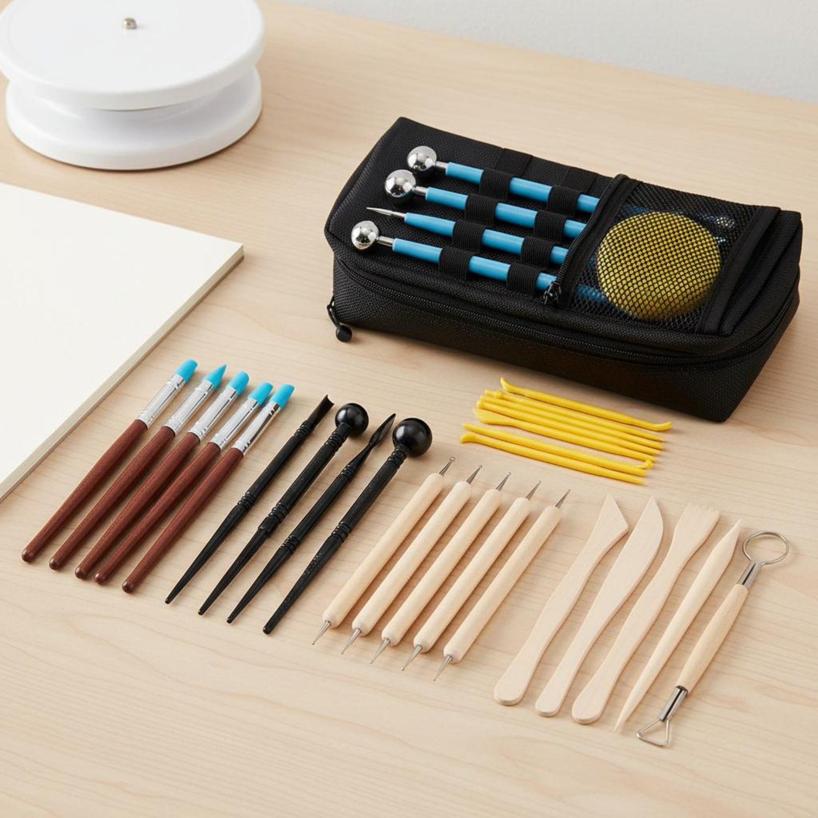 ชุดเครื่องมือปั้นดินเหนียว 38  - Model Kit Tools บทวิจารณ์และราคา