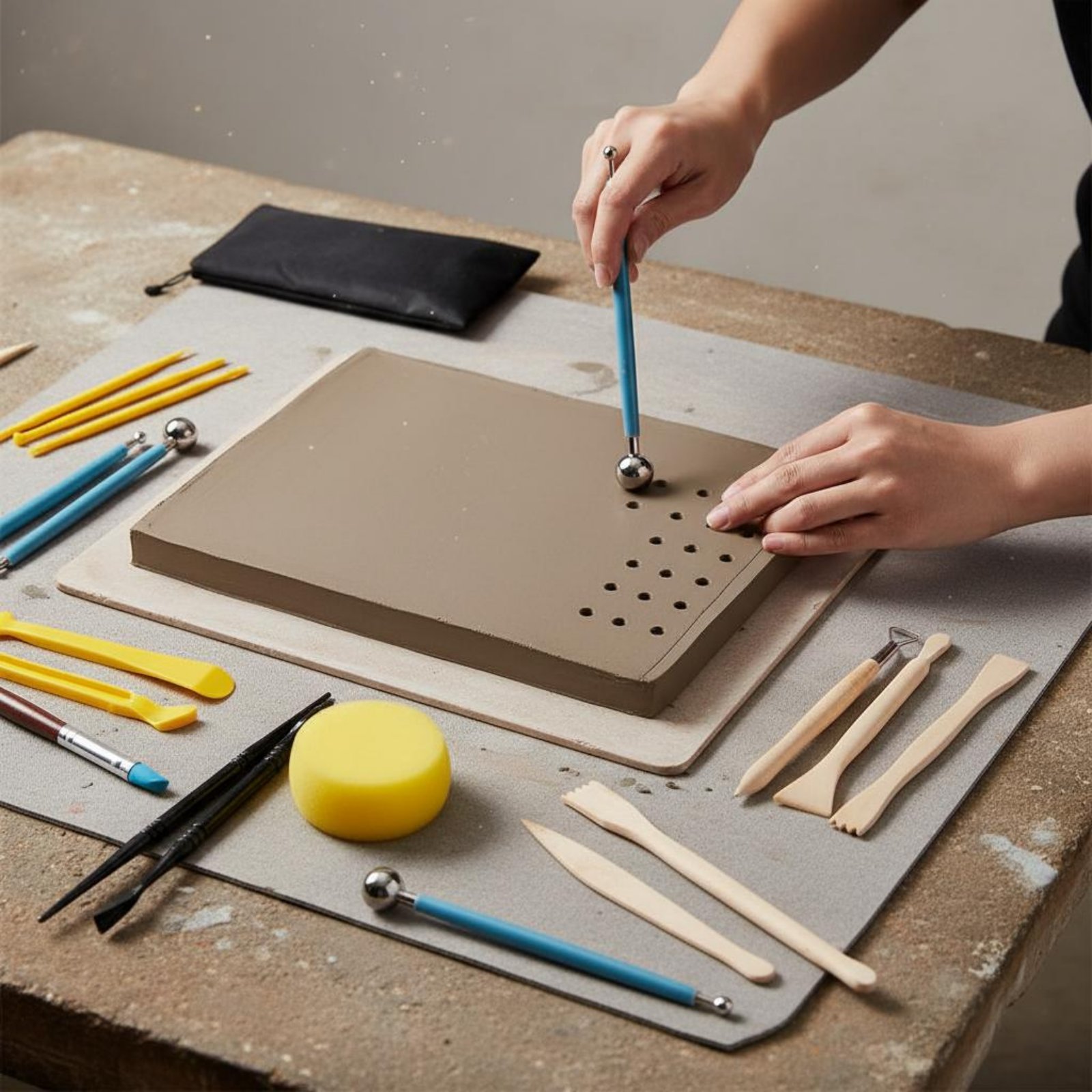 ชุดเครื่องมือปั้นดินเหนียว 38  - Model Kit Tools บทวิจารณ์และราคา